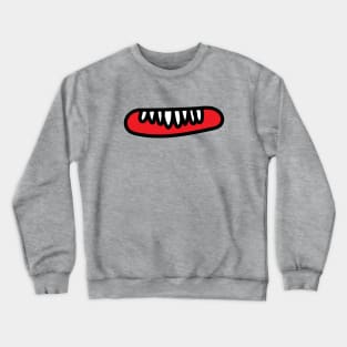 Monster Mouth - Wide Crewneck Sweatshirt